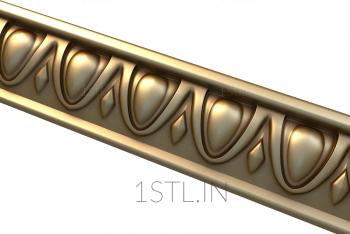 Baguette (BG_0130) 3D model for CNC machine